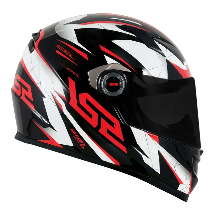Capacete Classic Draze Preto e Vermelho